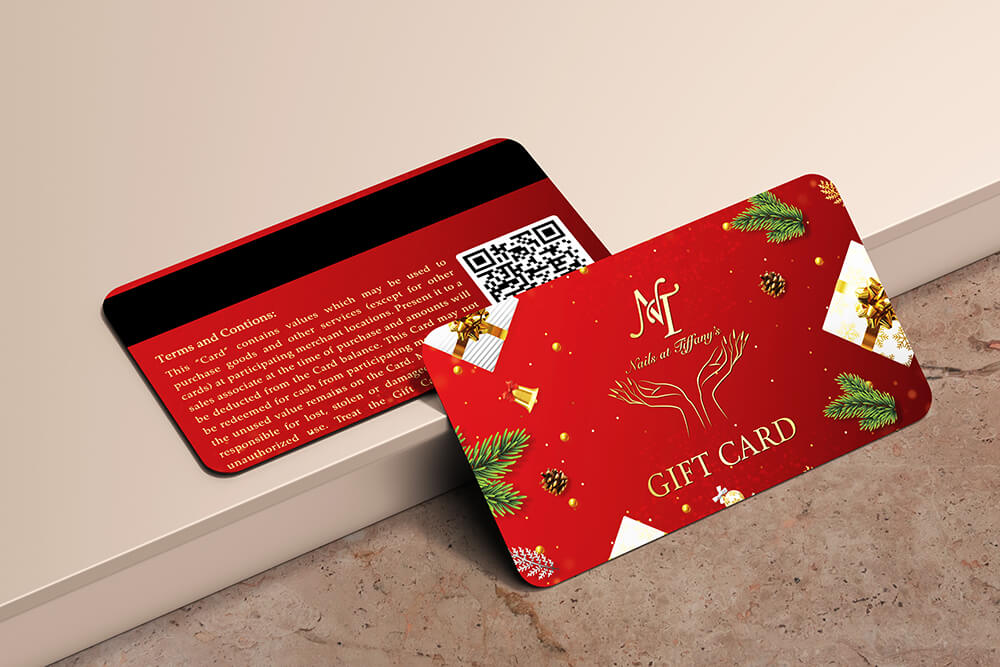 Nail at tiffany 1 gift card design